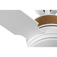 thumbnail image 4 of P250097-028-30-Progress Lighting-Shaffer II - 4 Blade Ceiling Fan with Light Kit In Coastal Style-15.5 Inches Tall and 56 Inches Wide-Satin White, 4 of 18
