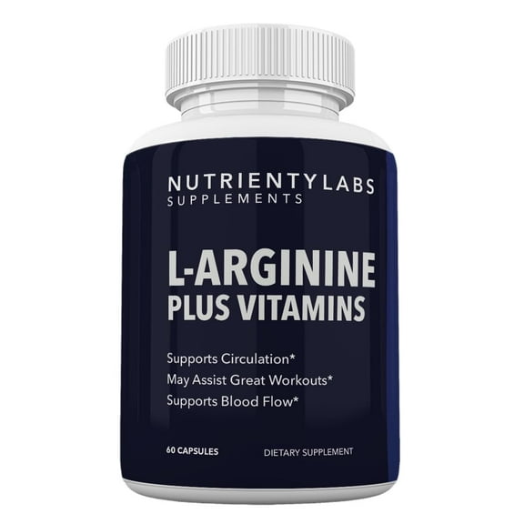 Zonata L-Arginine Plus Vitamins Pills, L-Arginine Supplement