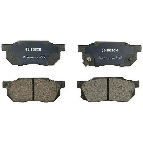 Bosch BC830 QuietCast Premium Ceramic Disc Brake Pad Set For Nissan: 2003-2004 Frontier, 2000-2004 Xterra; Front