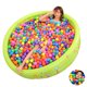 thumbnail image 4 of Ocean Wave Ball Colores Brillantes Kids Play Ball Plastic Hand Ability Training Ocean Ball No Tóxico Niños Funny Soft Air Ball Para Pool Tent 200 Unids seitruly FN003444-02, 4 of 6