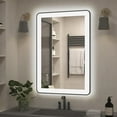 thumbnail image 2 of Dyconn Faucet M22 Black Frame Wall Mounted LED Bathroom Vanity Mirror(24"W X 36"H ), 2 of 2