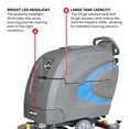 thumbnail image 5 of Tomahawk 20” Auto Floor Scrubber Cleaner with Power Mop Brush Squeegee Cordless 24V Battery Powered, 5 of 8