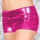 thumbnail image 1 of MKLEKYY Pantalones Cortos de Mezclilla para Mujer, Pantalones Cortos Metálicos para Baile, Pantalones Cortos de Imitación Ligeros para Mujer, Ropa Interior Corta, 1 of 3