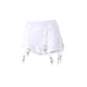 thumbnail image 3 of VISgogo Lencería sexy ajustada para mujer, bragas de liga transparentes de encaje de cintura alta, negro / rojo / blanco VISgogo moda, 3 of 9