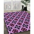 thumbnail image 2 of Ahgly Company Indoor Rectangle Patterned Violet Purple Area Rugs, 7' x 9', 2 of 6