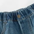 thumbnail image 5 of Kids Girls' Shorts Toddler Girl Jeans High Waisted Denim Shorts Toddler Summer Clothes Girls Shorts Size 5-6 Years, 5 of 9