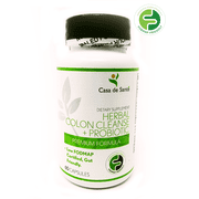 Low FODMAP Colon Cleanse & Probiotic - Low FODMAP Certified, Gut Friendly, Herbal, Vegan, non-GMO, Gluten/Dairy/Soy Free