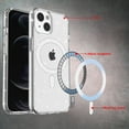 thumbnail image 3 of MagSafe Compatible Crystal Glitter Fusion Case for iPhone 14 Plus - Clear, 3 of 4