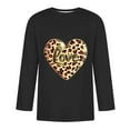 thumbnail image 3 of HaoXianJian Valentines Day Sweatshirt Mens Cute Leopard Love Heart Sweatshirt Valentines Shirt Casual Valentines Gifts Plus Size 2X 3X 5X, 3 of 3
