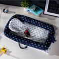 thumbnail image 1 of Printing Newborn Mattress Bionic Bed Detachable Washable Portable Baby Uterine Pressure-Proof Baby Bionic Bed，Pirate Captain Two Piece Set, 1 of 8