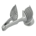 thumbnail image 3 of Cortador de cebolla portátil, práctico cortador de limón multifuncional de aleación de aluminio para cocina y restaurantes., 3 of 14