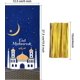 thumbnail image 2 of 100 Piezas Eid Mubarak Fiesta Hospitalidad Ramadán Bolsa Mezquita Bolsa de Regalo Impreso en Azul Oro Transparente Celofán Bolsa de Caramelo Plata Eid Mubarak, 2 of 5