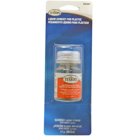 Abs Plastic Cement - Testors Liquid Cement for Plastic