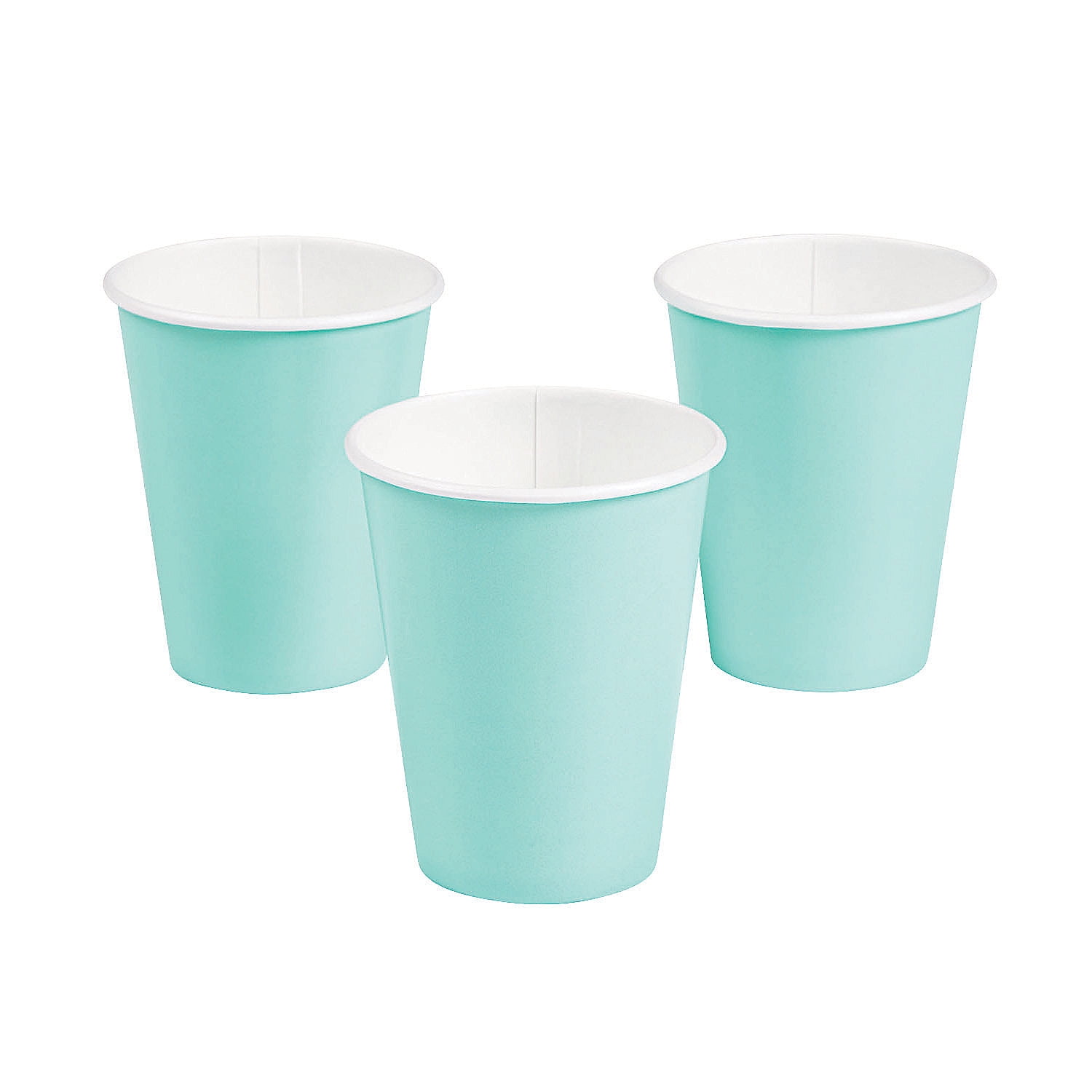 Fresh Mint Paper Cups 24 Piece(S) Party Supplies 24 Pieces