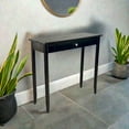 thumbnail image 4 of Casual Contemporary Living Modern Acacia Acacia Living Console Table, Black Matte, 4 of 9