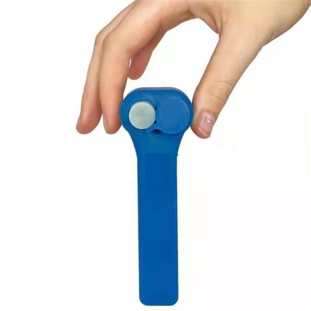 Lanzador de cuerda Hélice Zip String Controller Juguete eléctrico (azul)
