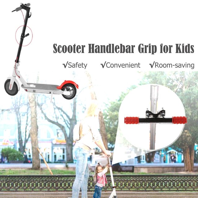 Soporte de barra de manija de scooter eléctrico shamjiam Negro