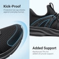 thumbnail image 5 of DREAM PAIRS Kids' Slip-On Sneakers, Lightweight Breathable Running Shoes with Non-Slip Flexible Sole for Walking, School, Gym and Play, 5 of 6