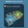 thumbnail image 3 of JShteea Extender Cooling Hole Design Signal Booster Repetidor Router (enchufe La UE), 3 of 9