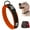 Orange, variant on Pet Artist Soft Padded Personalized Dog Collar Reflective Nylon Heavy Duty Buckle Custom Name for Pets
