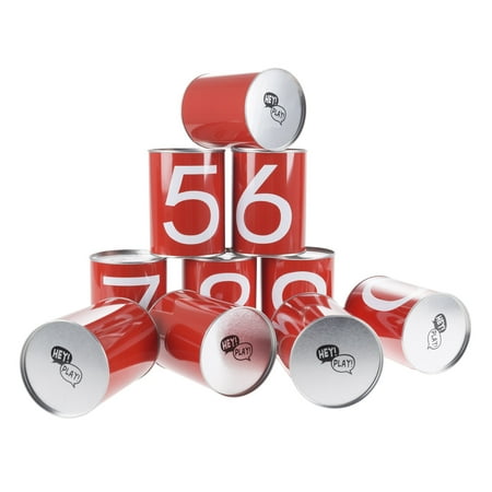 Hey! Play! - Carnival Games for Kids, Bean Bag Can Toss Outdoor Game