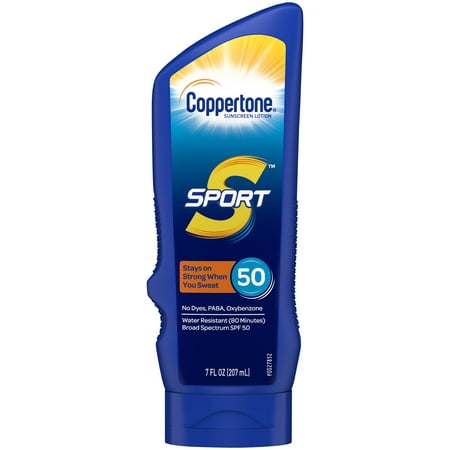 Coppertone Sport Sunscreen Lotion SPF 50, 7 fl oz