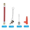 Uxcell Ball Pump Needle Inflator Pump Adapter Kit Inflation Needle ...