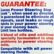 Lucas Oil Power Steering Stop Leak 12 Ounce Automotive Additive
