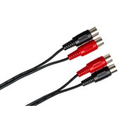 Hosa MID-201 Dual MIDI Cable, 1 Meter, Dual 5-Pin DIN to Same, Professional Music Audio Connection