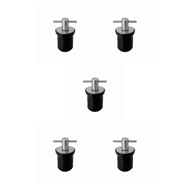 Scienceny Tapón de drenaje, tapón de cubierta, suministros para barcos, accesorios de goma para kayak, conveniencia práctica 1-1/4 Type2 NO2