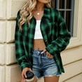 thumbnail image 4 of plaid shirts for women, 4 of 9
