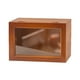 thumbnail image 1 of Caja de exhibición de madera Gabinete de almacenamiento de escritorio Gabinete de madera Vitrina de figuras para L, 1 of 9