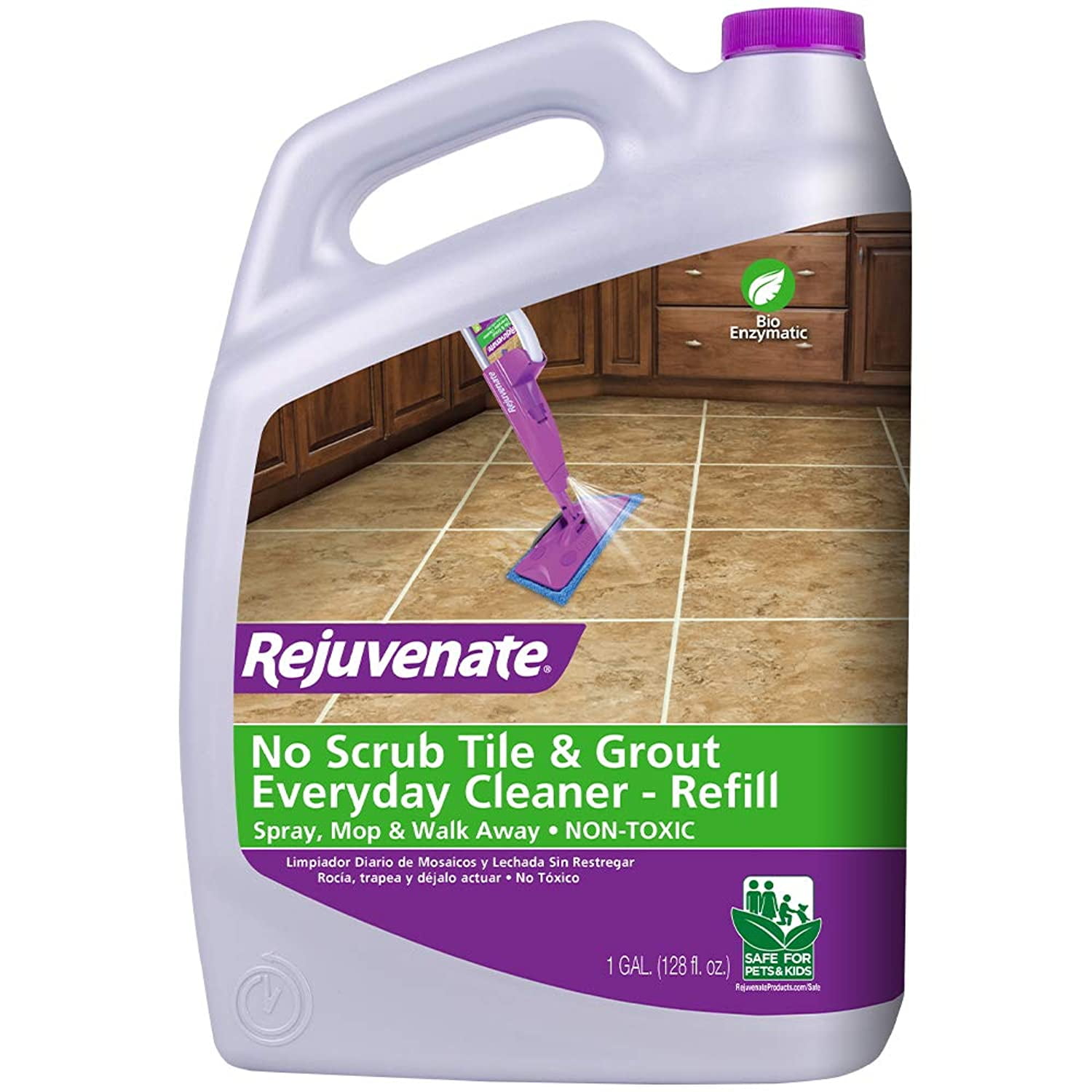 Rejuvenate Tile & Grout Everyday Cleaner, 128 Fl. Oz