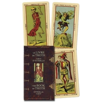 Aleister Crowley, Book of Thoth, Egyptian Tarot, Paperback