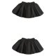 thumbnail image 4 of Jumpingount Traje de niña chico bailarina conjunto de baile de Ballet ropa de baile tutú para Navidad carnaval fiesta vestido 0,9-1,3 m Hilo Suave/Negro S/ por 0.9-1.3m 2Conjunto, 4 of 6