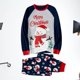 thumbnail image 3 of Family Christmas Matching Outfits 2023 New Cartoon Print Mother Father Kids Clothing Sets Xmas Family Look Cute Soft Pajamas Set, 3 of 4