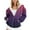 Hot Pink, variant on Frostluinai Oversized Hoodies for Women Long Sleeve Drop Shoulder Casual Sweatshirts Fashion Gradient Hooded Jackets Fall Hoodies with Pocket