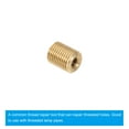 thumbnail image 5 of Uxcell M10xM4x12mm Brass Thread Adapter Reducer Thread Reducing Nuts Insert, 20pcs Fine Thread Tube Pipe Fitting, 5 of 5