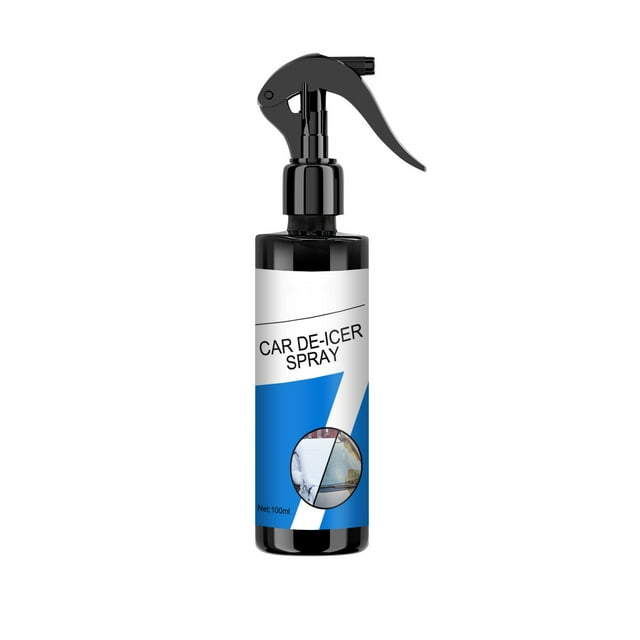 Ohufall 100ml Auto Windshield Deicer Spray Fast Defrosting And Ice Melting Tool