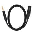 thumbnail image 2 of Cable De 6,35 Mm A XLR, Cable Macho OFC Core De Rendimiento Estable Profesional De 1/4 De Pulgada A XLR Para Escenario Para Altavoz Activo, 2 of 7