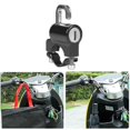 thumbnail image 4 of Universal Motorcycle Helmet Lock Anti-theft Helmet Safety Lock Metal 22mm-26mm Black With 2 Keys, 4 of 4