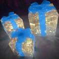 thumbnail image 6 of Christmas Gift Box 3 Piece Folding Christmas Gift Box Luminous Christmas Gift Box Christmas Lantern Festival String, 6 of 7