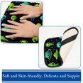 thumbnail image 3 of Alien Soft Comfortable Furry Printed Armrest Accessory Car Armrest Pad 12.5x8.2 Inch, 3 of 6