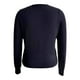 thumbnail image 2 of Suéter George para Mujer, con Botones  Cuello Redondo Tela Rib Negro Talla CH, 2 of 4