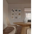 thumbnail image 6 of HAUS AND HUES Solid Oak Wood 16”x16” Picture Frames Matted to 12”x12” Set of 9 - White Square Picture Frames, White 16x16 Wall Frames, White Photo Frame 16x16, Gallery Wall Frame Set, 6 of 6