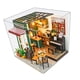 thumbnail image 4 of Kits de casa en miniatura DIY Mini casa de muñecas decorativa con luces LED integradas para regalo de cumpleaños de la madre del Día de San Valentín, 4 of 9