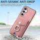 thumbnail image 2 of Funda para Samsung Galaxy A54 5g de cuero con acabado galvanizado y tarjetero (negro), 2 of 5