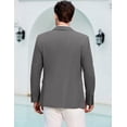 thumbnail image 3 of COOFANDY Mens Blazer Jacket Daily Casual Sport Coats Lightweight Regular Fit Suit Separates Formal Wear, 3 of 6