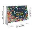 Calendario de cuenta regresiva 2025, planificador de tarjetas