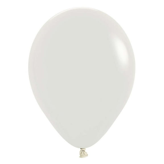 11 inch Sempertex Pastel Dusk Cream Latex Balloons (10 Pack) - Party Supplies Decorations